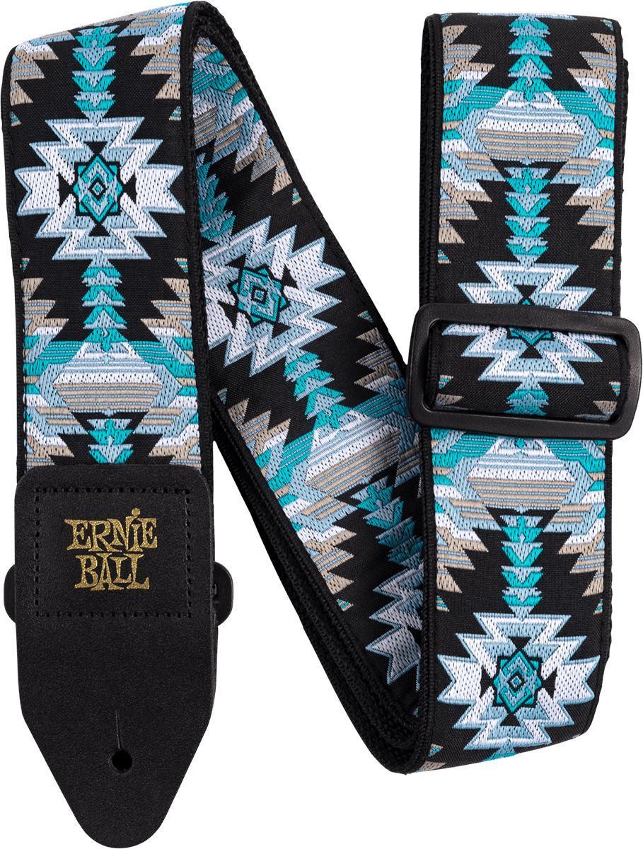 Gitaarriem Ernie ball Jacquard 2-inches Guitar Strap - Albuquerque Blue