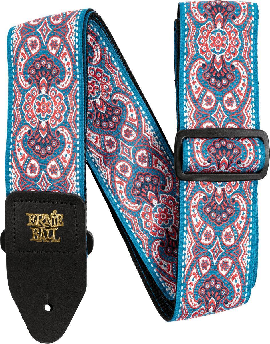 Gitaarriem Ernie ball Jacquard 2-inches Guitar Strap - Pink Paisley
