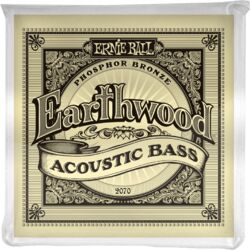 Akoestische bassnaren Ernie ball Bass Acoustic (4) 2070 Earthwood 45-95 - Set van 4 snaren