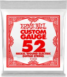 Elektrische gitaarsnaren Ernie ball Electric (1) 1152 Slinky Nickel Wound 52 - Snaar per stuk