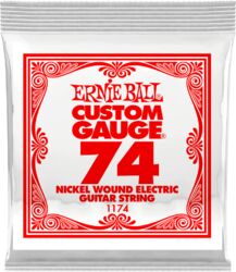 Elektrische gitaarsnaren Ernie ball Electric (1) 1174 Slinky Nickel Wound 74 - Snaar per stuk