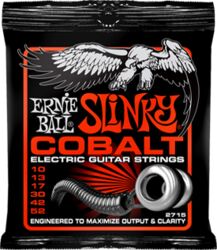 Elektrische gitaarsnaren Ernie ball Electric (6) 2715 Cobalt STHB 10-52 - Snarenset