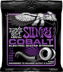 Elektrische gitaarsnaren Ernie ball Electric (6) 2720 Cobalt Power Slinky 11-48 - Snarenset