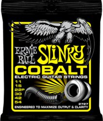 Elektrische gitaarsnaren Ernie ball Electric (6) 2727 Cobalt Beefy Slinky 11-54 - Snarenset