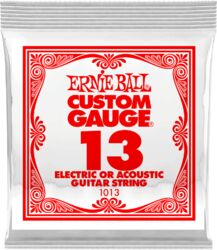 Elektrische gitaarsnaren Ernie ball Electric / Acoustic (1) 1013 Slinky Nickel Wound 13 - Snaar per stuk