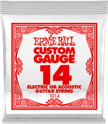 Elektrische gitaarsnaren Ernie ball Electric / Acoustic (1) 1014 Slinky Nickel Wound 14 - Snaar per stuk