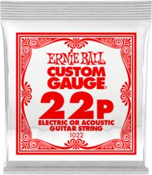 Elektrische gitaarsnaren Ernie ball Electric / Acoustic (1) 1022 Slinky Nickel Wound 22 - Snaar per stuk