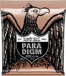 Westerngitaarsnaren  Ernie ball Folk (6) 2076 Paradigm Phosphore 12 -54 - Snarenset