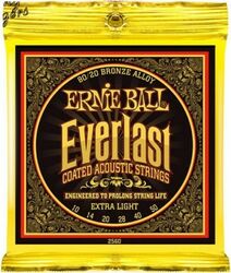 Folk (6) 2560 Everlast Coated Extra Light 10-50