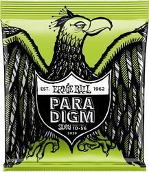 Elektrische gitaarsnaren Ernie ball Electric (7) 2028 Paradigm Slinky 7-String 10-56 - 7-snarige set