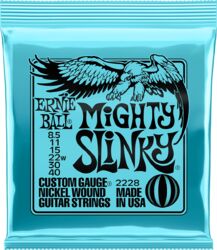 Elektrische gitaarsnaren Ernie ball P02228 Electric Guitar 6-String Set Mighty Slinky NPS 8.5-40 - Snarenset