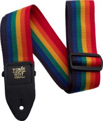 Gitaarriem Ernie ball Polypro 2-inches Guitar Strap - Rainbow