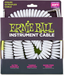 Kabel Ernie ball Ultraflex - 9m - White