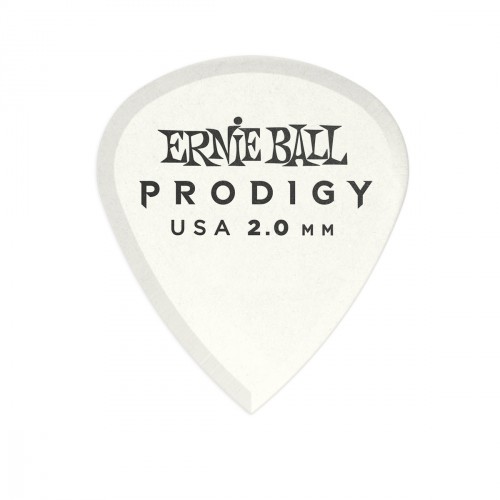 Ernie Ball Mediators Prodigy Sachet De 6 Blanc Mini 2mm - Plectrum - Variation 1