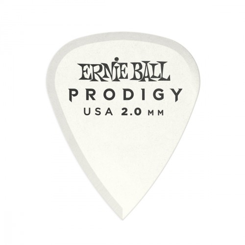 Ernie Ball Mediators Prodigy Sachet De 6 Blanc Standard 2mm - Plectrum - Variation 1