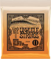 P02329 Ukulele 4-String Set Ball End Nylon Clear Concert / Soprano 28-28 - set van 4 snaren