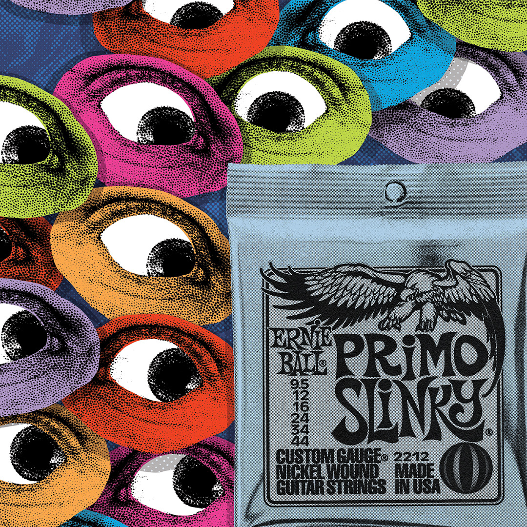 Ernie Ball Electric (6) 2212 Primo Slinky 9,5-44 - Elektrische gitaarsnaren - Variation 2