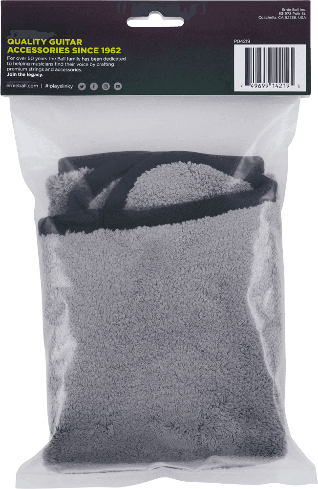 Ernie Ball Ultra-plush Microfiber Polish Cloth 30x30cm - Reinigingshanddoek - Variation 1