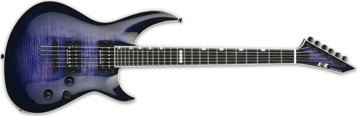 Esp E-ii Horizon Iii - Reindeer Blue - Elektrische gitaar in Str-vorm - Main picture