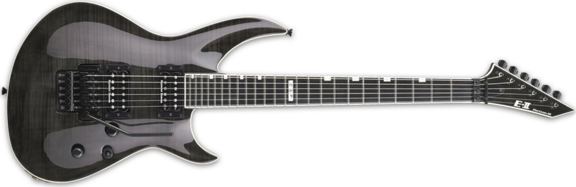 Esp E-ii Horizon Iii Fm Fr Stblk Hh Seymour Duncan Fr Eb - See Thru Black - Elektrische gitaar in Str-vorm - Main picture