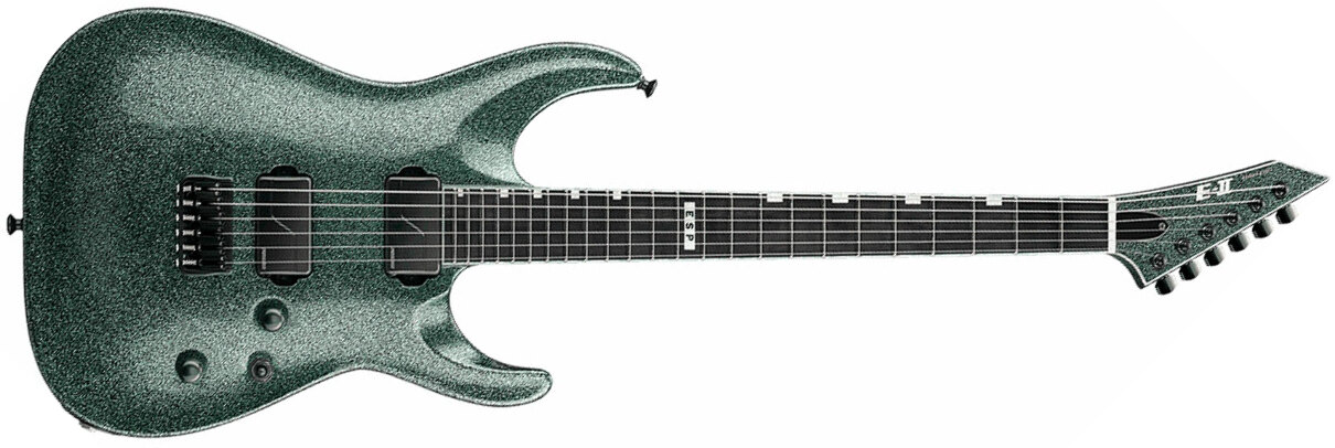 Esp E-ii Horizon Nt Hs Jap 2h Fishman Fluence Modern Ht Eb - Granite Sparkle - Elektrische gitaar in Str-vorm - Main picture