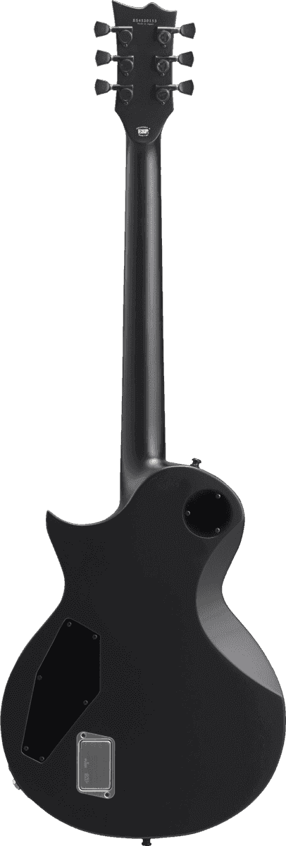 Esp Eclipse Jap 2h Emg Ht Eb - Black Satin - Enkel gesneden elektrische gitaar - Variation 2