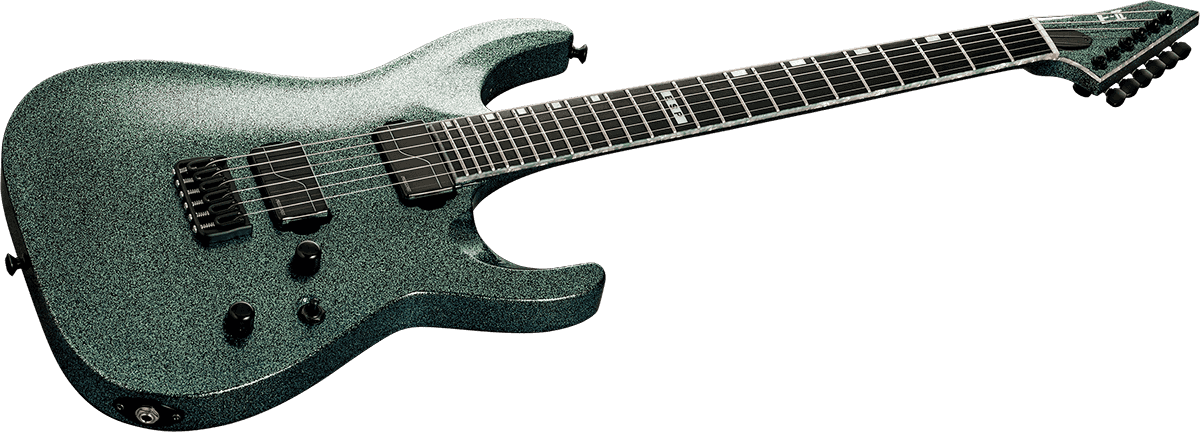 Esp E-ii Horizon Nt Hs Jap 2h Fishman Fluence Modern Ht Eb - Granite Sparkle - Elektrische gitaar in Str-vorm - Variation 2