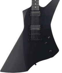 Metalen elektrische gitaar Esp Custom Shop James Hetfield Snakebyte (Japan) - Black satin