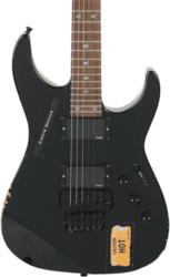 Elektrische gitaar in str-vorm Esp Custom Shop Kirk Hammett KH-2 Vintage (Japan)) - Distressed black