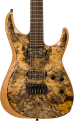 Elektrische gitaar in str-vorm Esp Custom Shop Experimental M-II NT Buckeye Burl #E7841212 - Natural