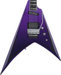 Metalen elektrische gitaar Esp E-II Alexi Ripped (Japan) - Purple fade satin w/ ripped pinstripes