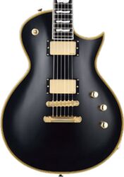 Enkel gesneden elektrische gitaar Esp E-II Eclipse (Seymour Duncan) - Vintage black