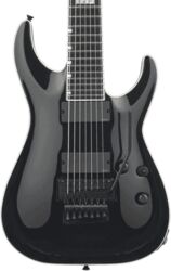 7-snarige elektrische gitaar Esp E-II HORIZON FR-7 - Black