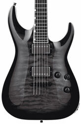 Elektrische gitaar in str-vorm Esp E-II Horizon NT-II - See thru black