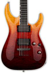 Elektrische gitaar in str-vorm Esp E-II Horizon NT-II (Japan) - Tiger eye amber fade