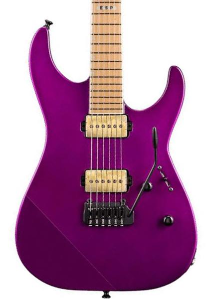 Elektrische gitaar in str-vorm Esp E-II M-II HST P Japan - Voodoo purple