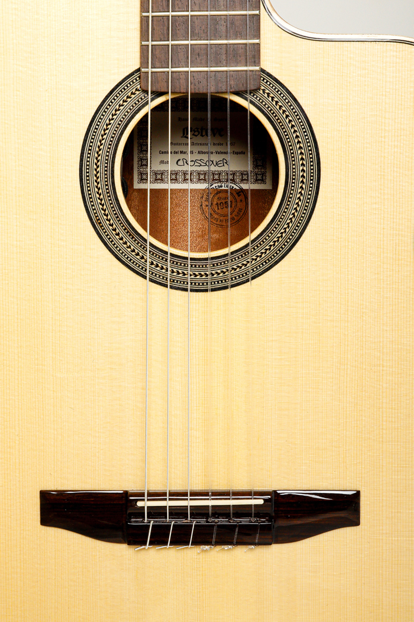 Esteve Crossover Electro Epicea Palissandre Rw - Natural - Klassieke gitaar 4/4 - Variation 3