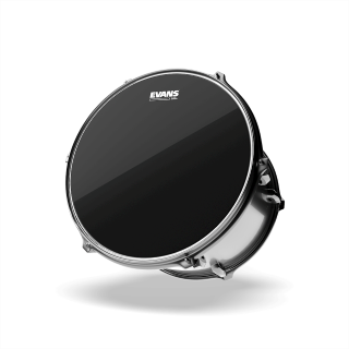 Evans Black Chrome Tom Batter - 10 Pouces - Tomvel - Variation 2