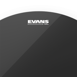 Evans Black Chrome Tom Batter - 10 Pouces - Tomvel - Variation 1