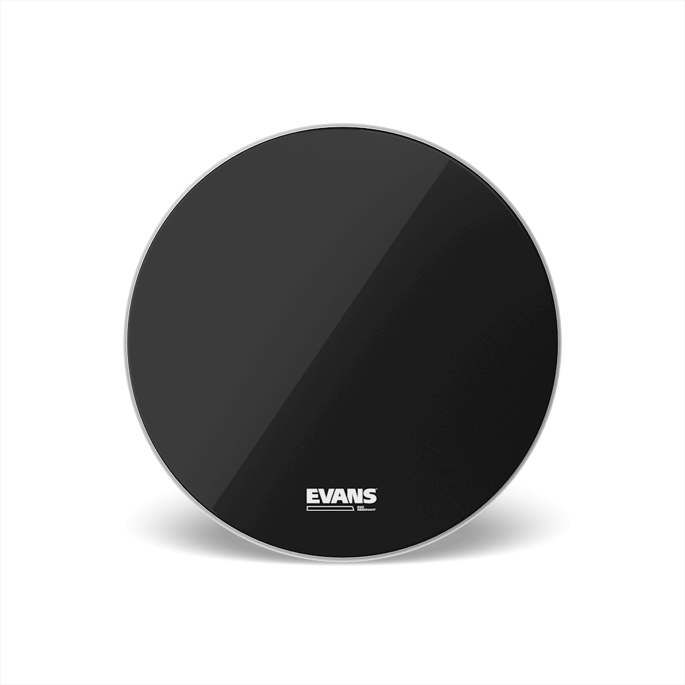 Evans Eq3 No Port Reso Black 16 - 16 Pouces - Bassdrumvel - Main picture