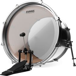 Bassdrumvel Evans EQ4 Clear Bass Drumhead BD20GB4 - 20 inches