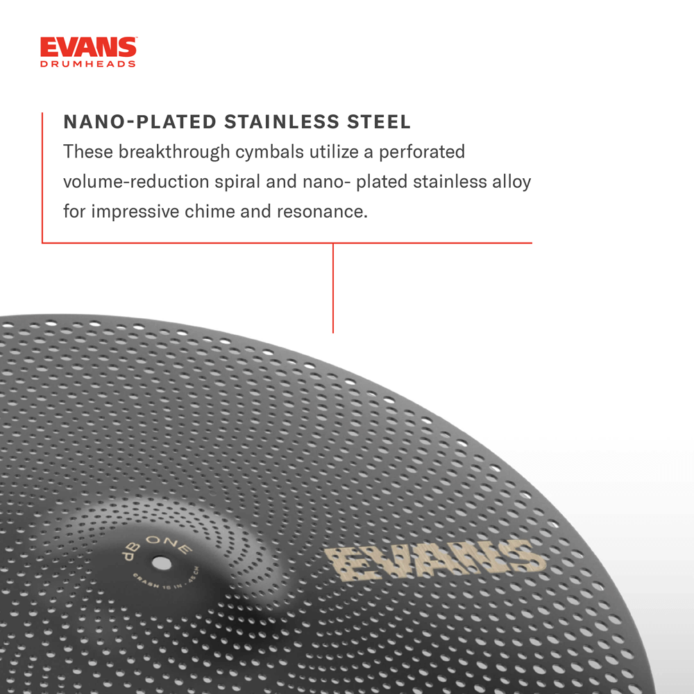 Evans Ecym16cdb1 Db One Drum Cymbals - Pack Cymbales - HiHat bekken - Variation 1