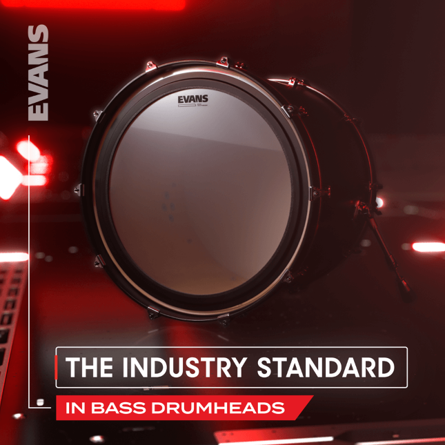 Evans Emad Clear Bass Batter - 20 Pouces - Bassdrumvel - Variation 1