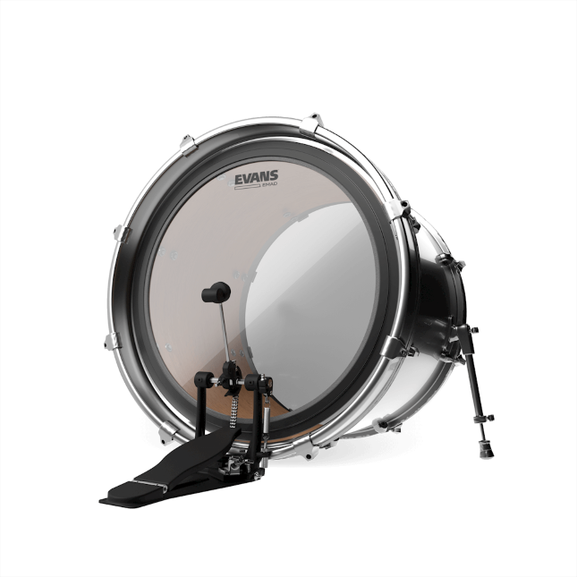 Evans Emad Clear Bass Batter - 20 Pouces - Bassdrumvel - Variation 5