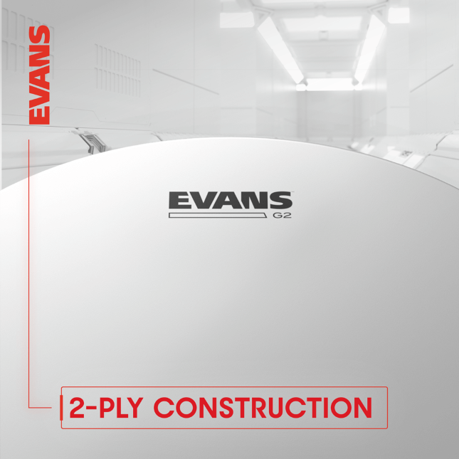 Evans Pack De Peaux Evans G2 SablÉes Pour Toms - Pack Peaux - Vellen set - Variation 3