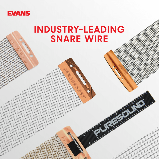 Evans Puresound Timbre De Caisse Claire Puresound Super 30, 30 Brins, 14