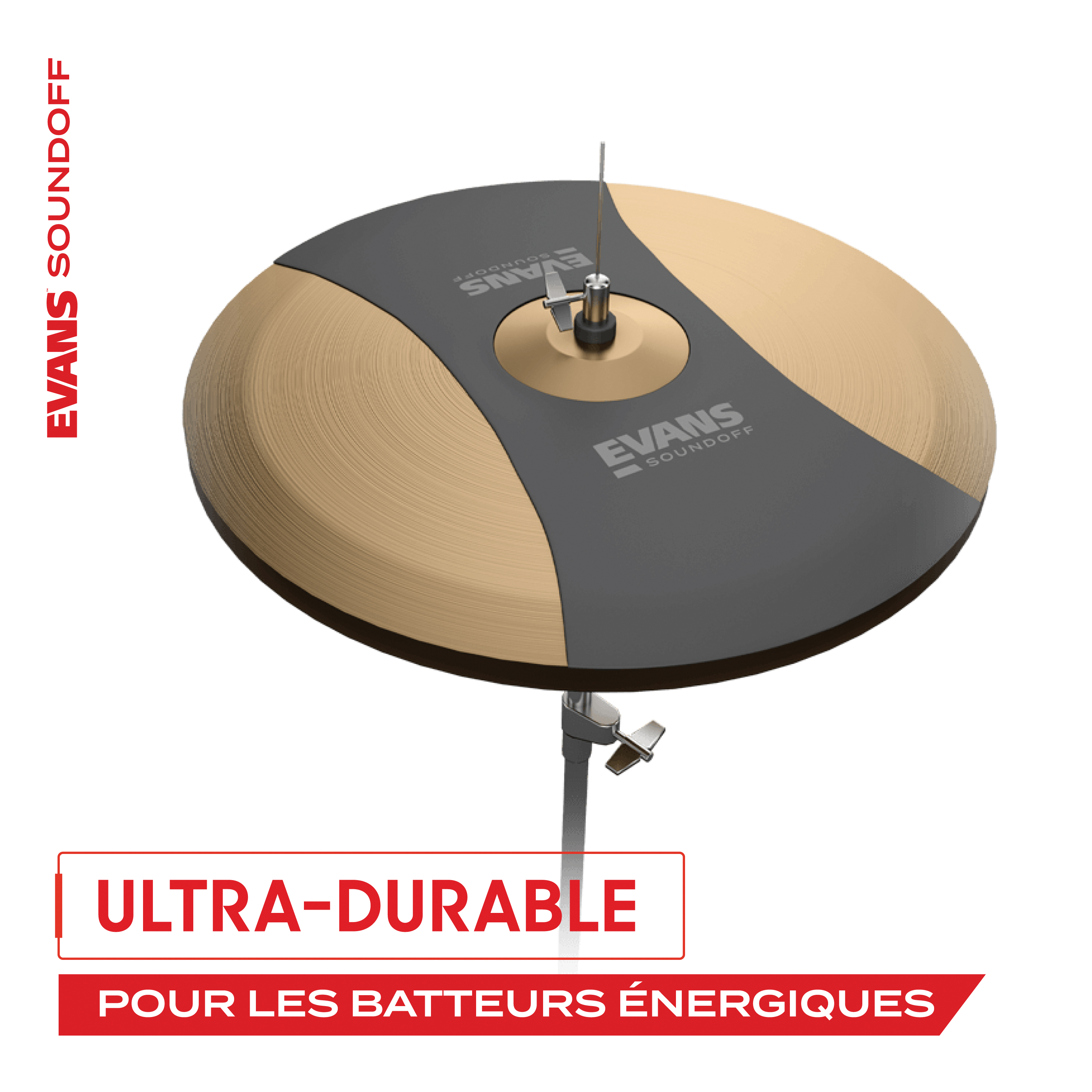 Evans Soundoff Mute Packs - Pack Peaux - Vellen set - Variation 7