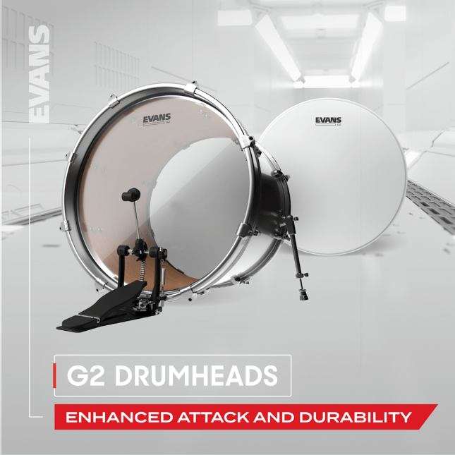 Evans Tt13g2 G2 Tom Frappe Transparent 13 - 13 Pouces - Tomvel - Variation 4
