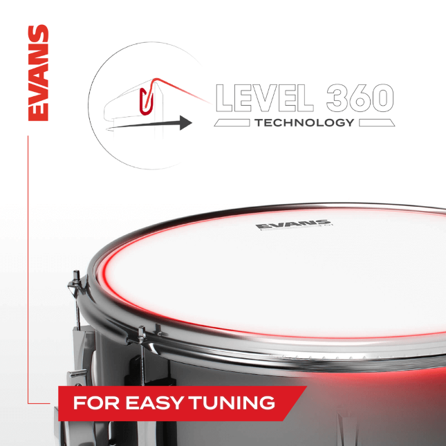 Evans Tt13g2 G2 Tom Frappe Transparent 13 - 13 Pouces - Tomvel - Variation 1