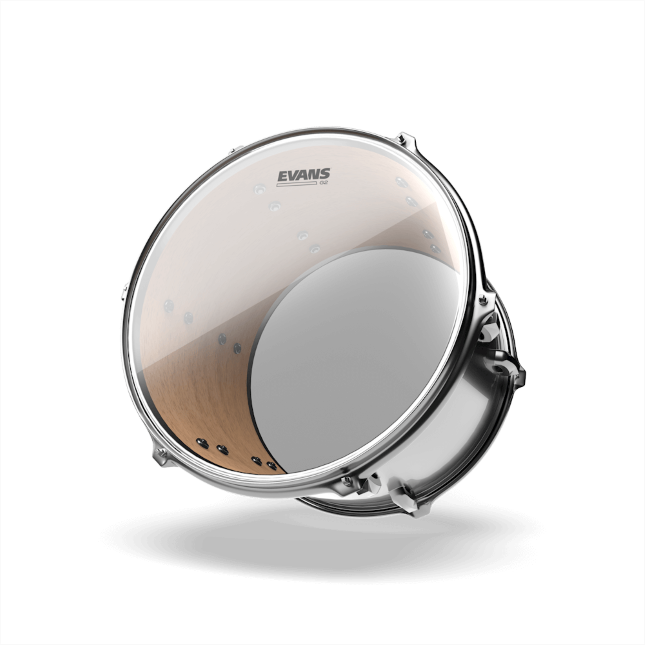 Evans Tt13g2 G2 Tom Frappe Transparent 13 - 13 Pouces - Tomvel - Variation 6